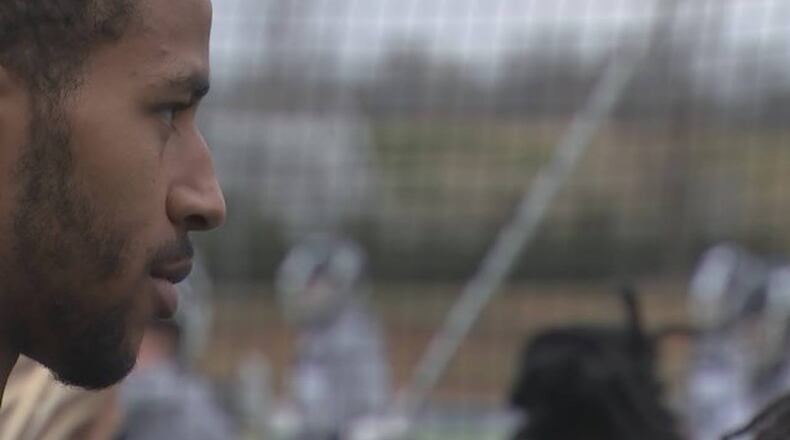 Isaiah Kyle won the high jump at the NCAA Division II track and field championships Friday.