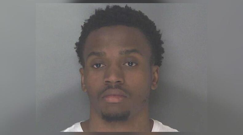 Tahkel Marquise Beverly-Smart, 21, of Dallas, was taken into custody Saturday at the Villas at West Ridge Apartments.