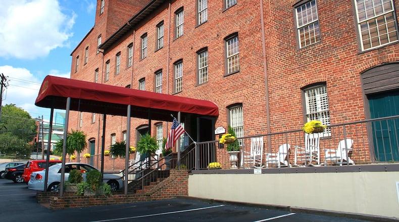 Housed in an old cotton mill, Winston-Salem’s Historic Brookstown Inn distinguishes itself with modern luxuries like 400 thread count sheets and pillow-top mattresses. CONTRIBUTED BY VISIT WINSTON-SALEM