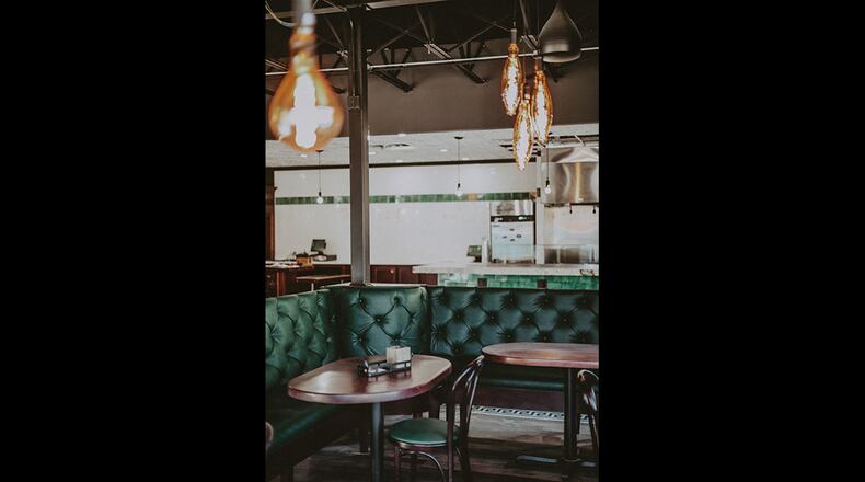 The interior of Black Sheep Tavern and Oyster Room