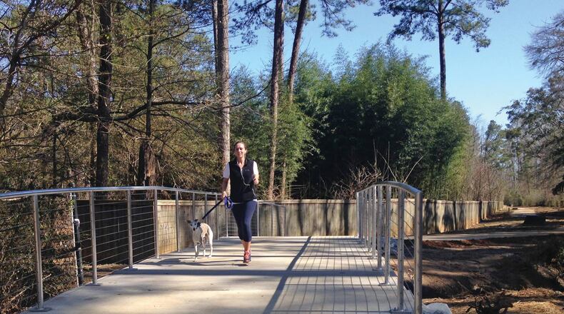 Construction will begin soon on Camp Creek Greenway between Velva Court and Rockbridge Road in Lilburn. Courtesy City of Lilburn