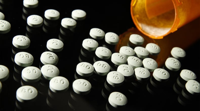 Purdue Pharma, which makes the drug OxyContin, is one of the defendants named in Georgia’s lawsuit involving the state’s opioid addiction crisis. (PHOTO by Liz O. Baylen/Los Angeles Times/TNS)