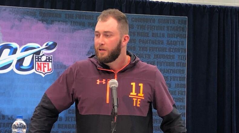 Former Georgia tight end Isaac Nauta was advised by the NFL to return to school. (By D. Orlando Ledbetter/dledbetter@ajc.com)