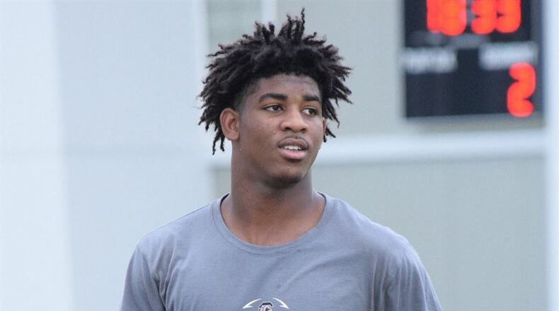 Georgia Tech signee Bryce Gowdy, who died after he was struck by a freight train in Deerfield Beach, Fla., December 30, 2019. (247 Sports)