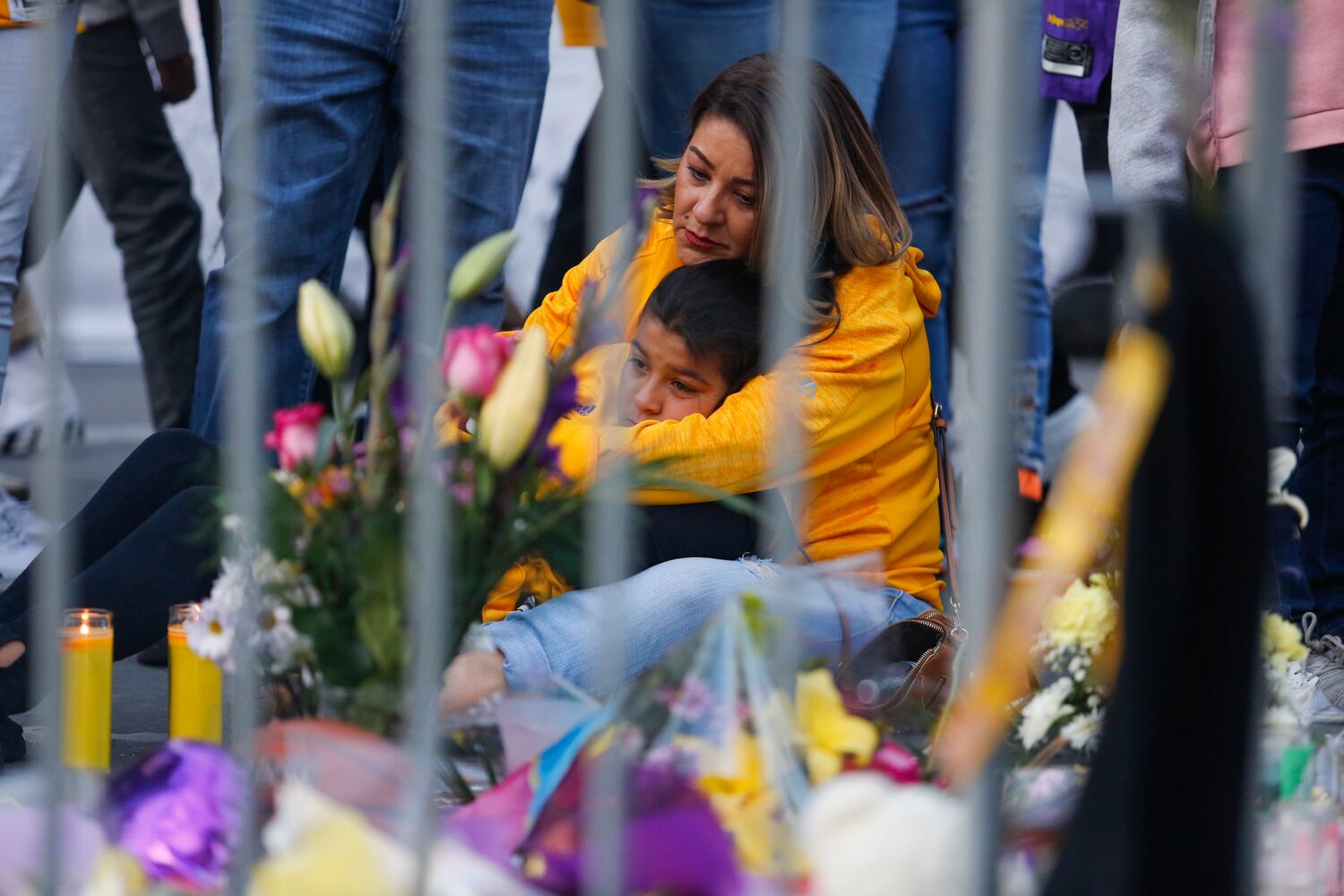 Photos: Lakers play first game since Kobe Bryant’s death