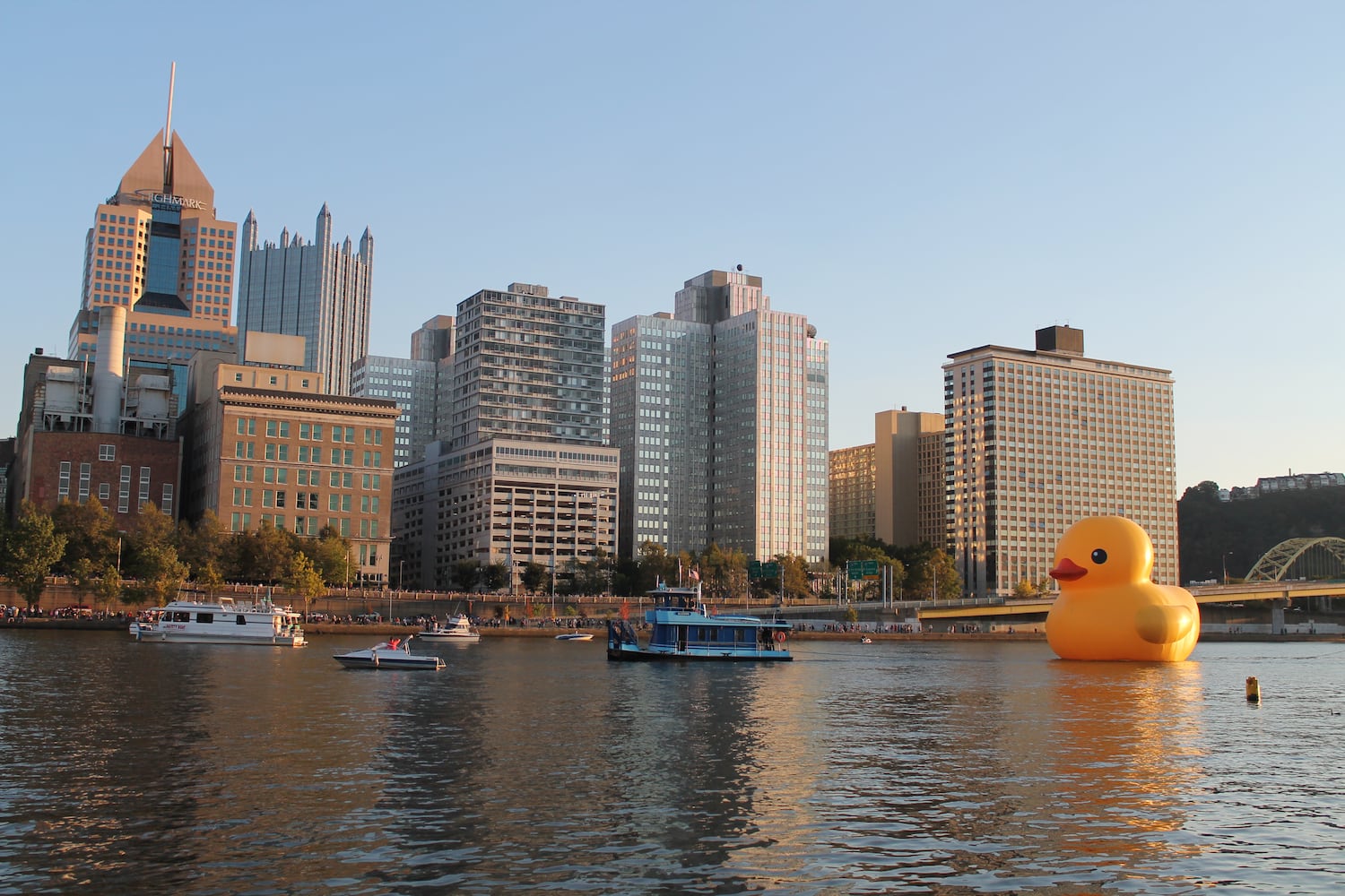 Rubber duck arrives in Pittsburgh