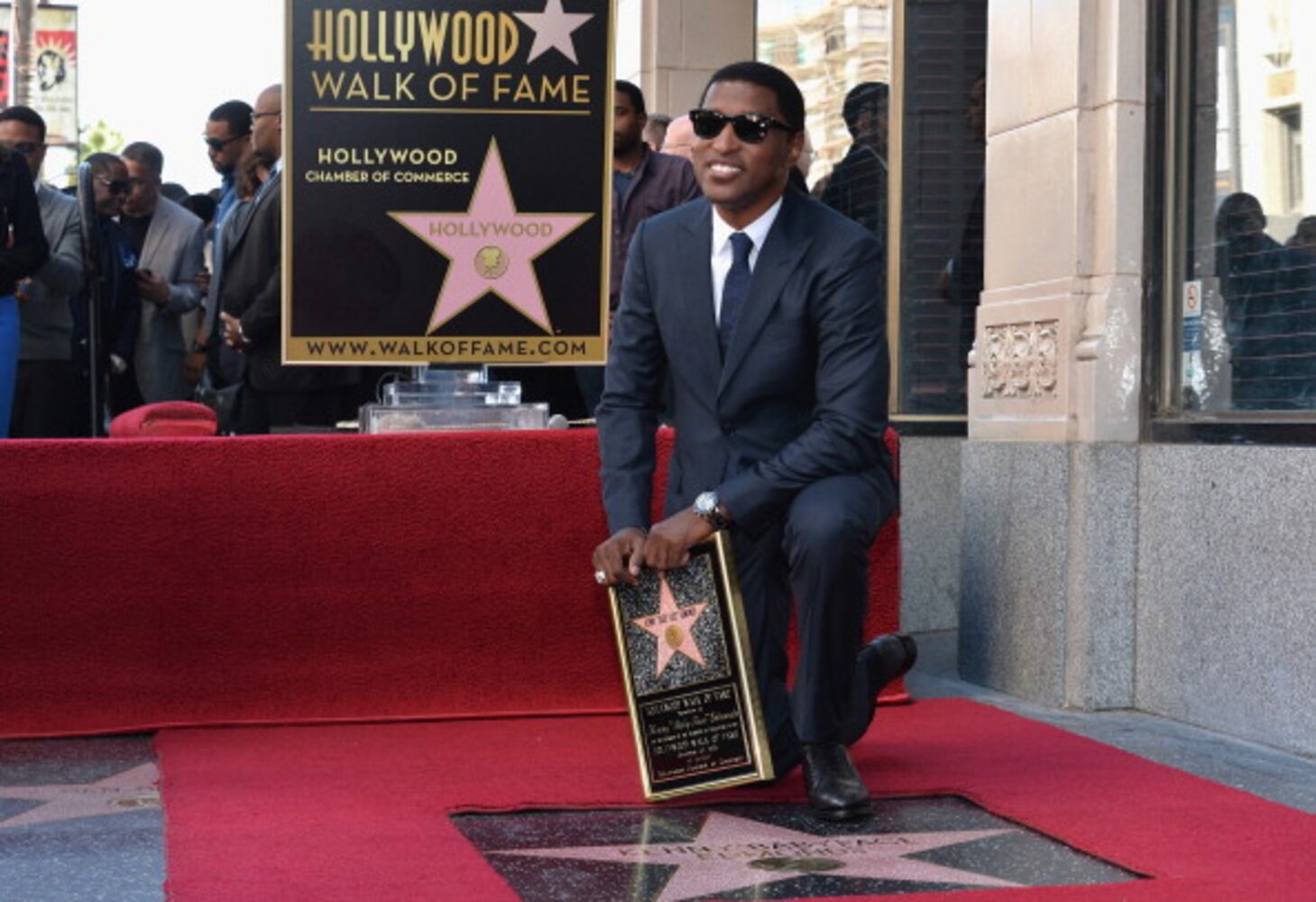 Grammy award-winner got a-list attendance