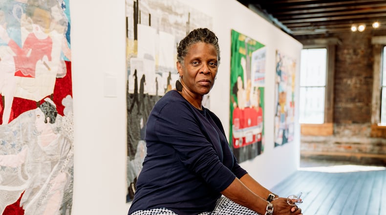 Dawn Williams Boyd in her studio. (Courtesy of Fort Gansevoort New York)