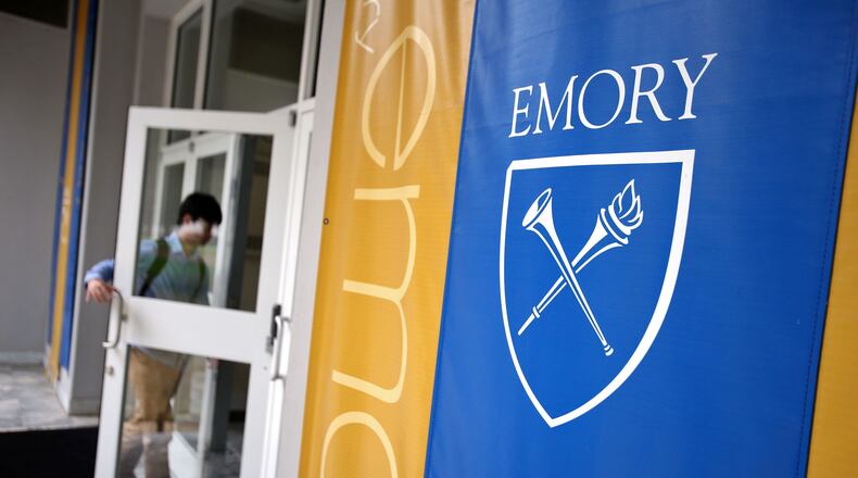 Emory University’s college endowment ranked 17th in the country in 2015, according to a study released this week by Commonfund and the National Association of College and University Business Officers. JASON GETZ / JGETZ@AJC.COM