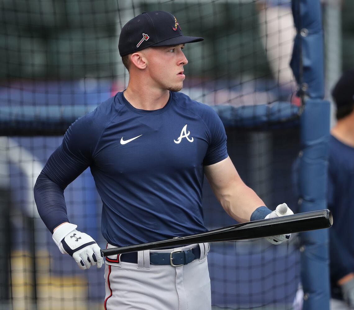Photos: Position players report to Braves spring training