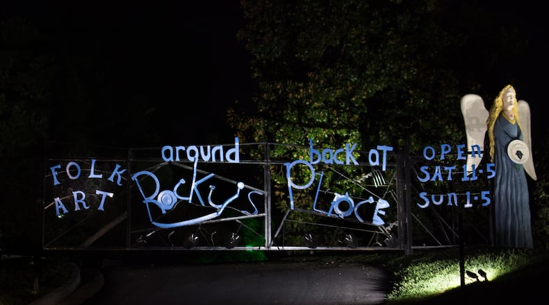 Rocky’s Place is best known as the home gallery for the work of John “Cornbread” Anderson. CONTRIBUTED BY: Around Back at Rocky’s Place