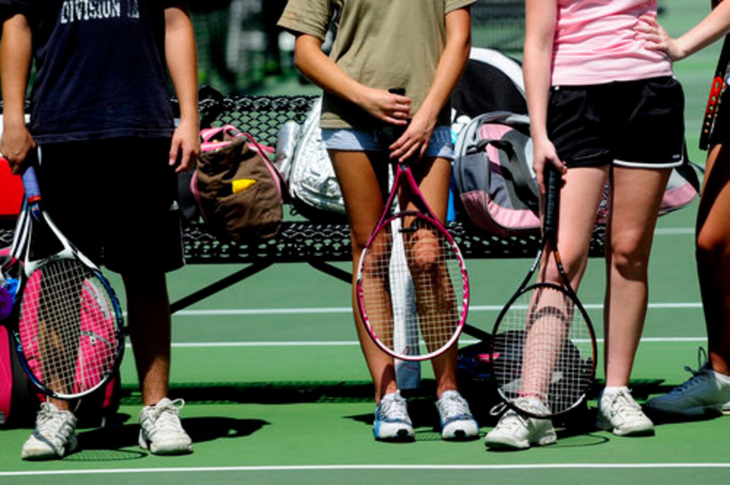 Tennis camp at Tech