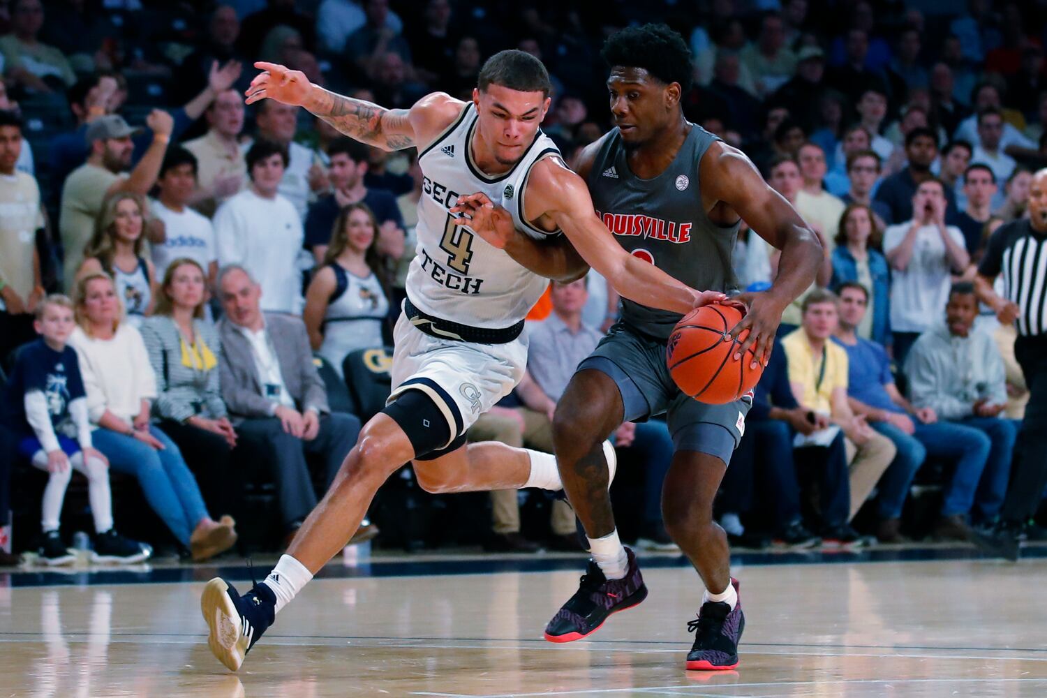 Photos: Georgia Tech stuns 5th-ranked Louisville