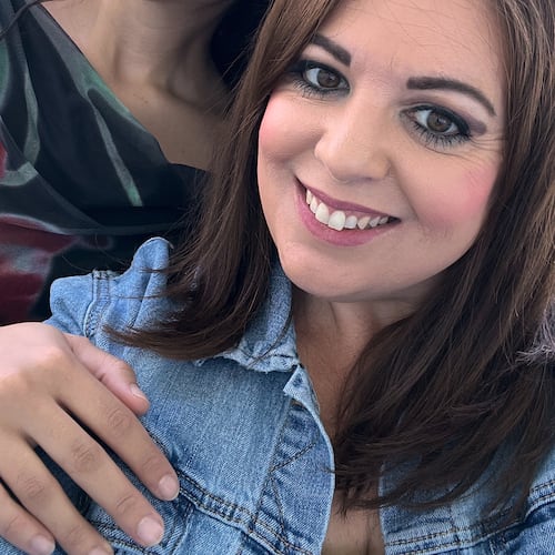 This photo provided by Kristin Cole shows Ashley Garibay, left, with her mother, Sabrina Garibay, right, on July 6, 2026, while on a cruise. (Sabrina Garibay/Kristin Cole via AP)