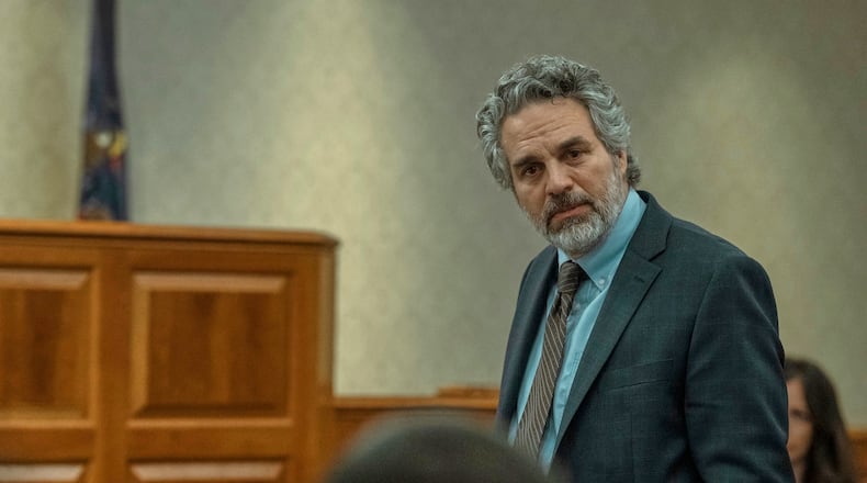 This image released by HBO shows Mark Ruffalo in a scene from "Task." (HBO via AP)