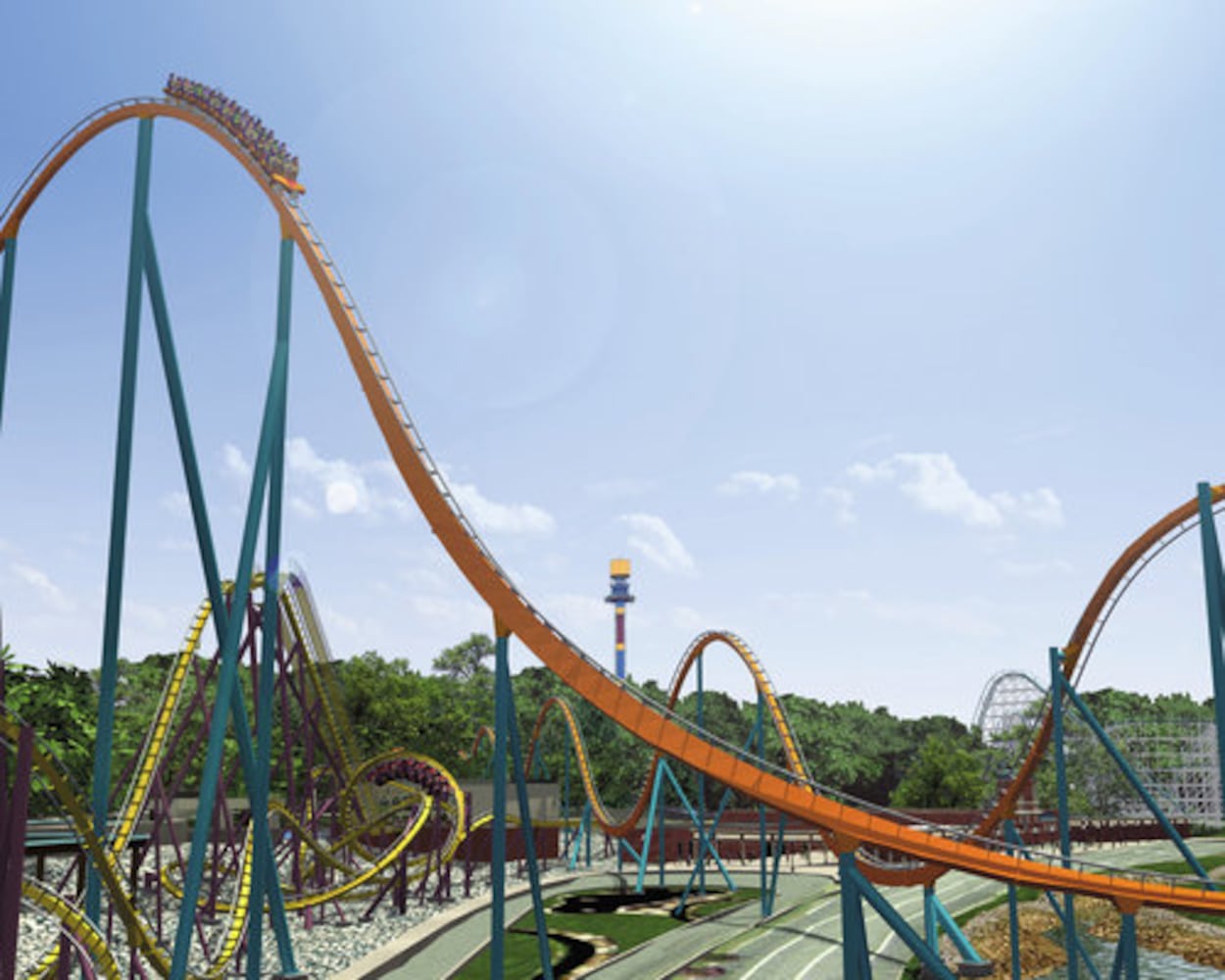Wildest roller-coaster rides in the United States