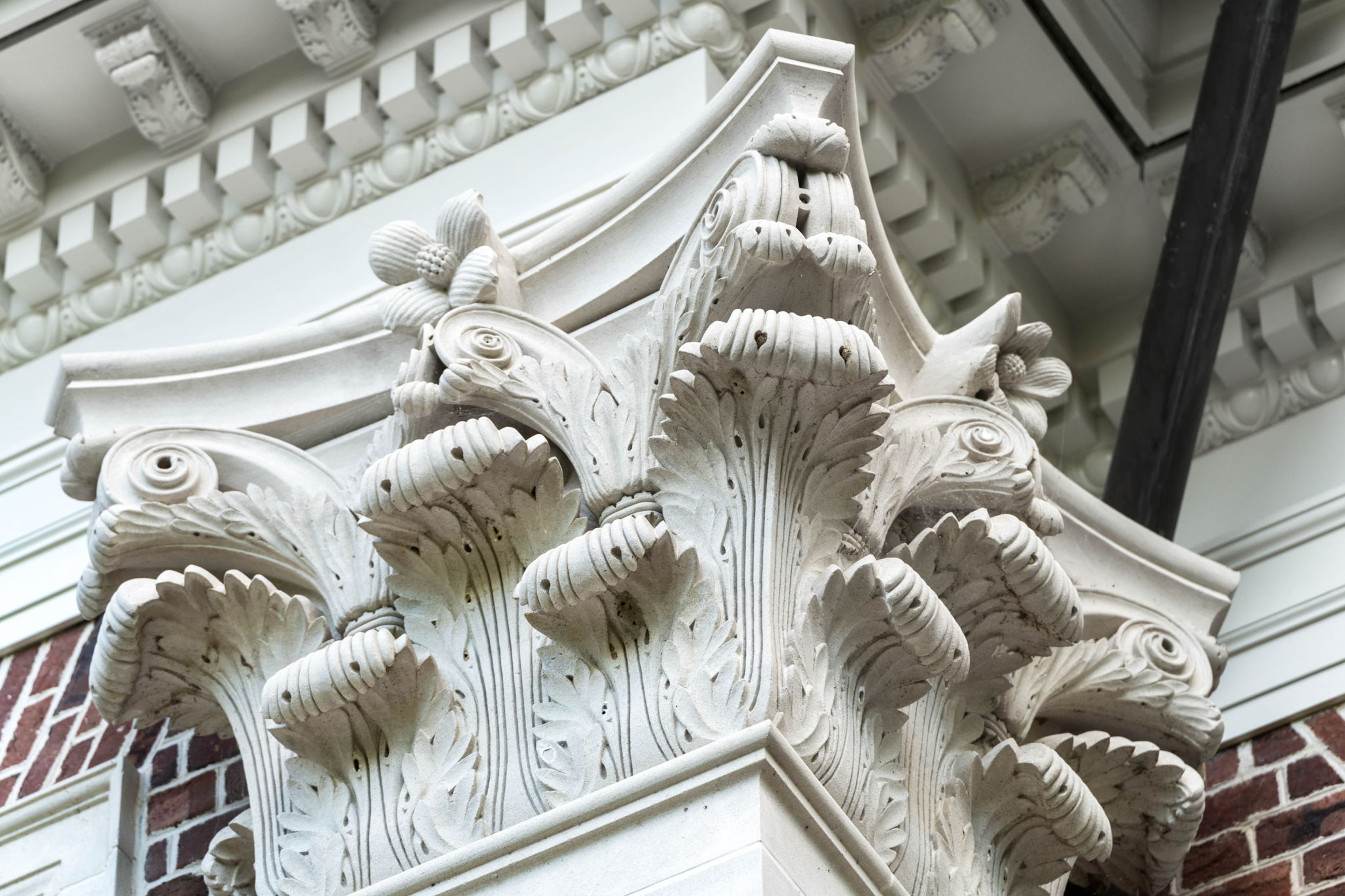 Sold for $12,865,000, the Buckhead property features over 14,000 square feet of living space in the main house alone.