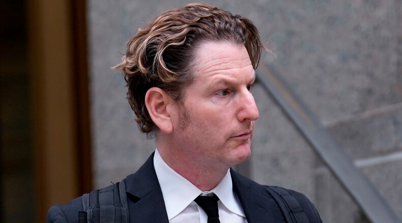 Stefan Pildes walks outside of a courthouse in New York on Tuesday, April 28, 2026. (AP Photo/Seth Wenig)