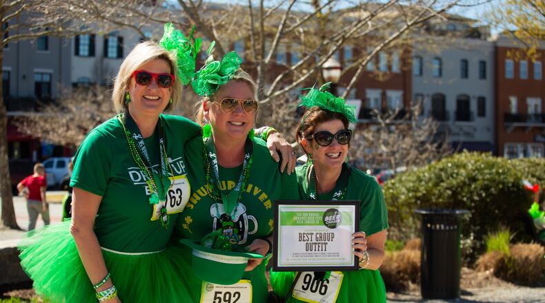 Dress in your St. Patrick’s Day outfit and compete for prizes at the Beer Chaser 5K. (Courtesy)