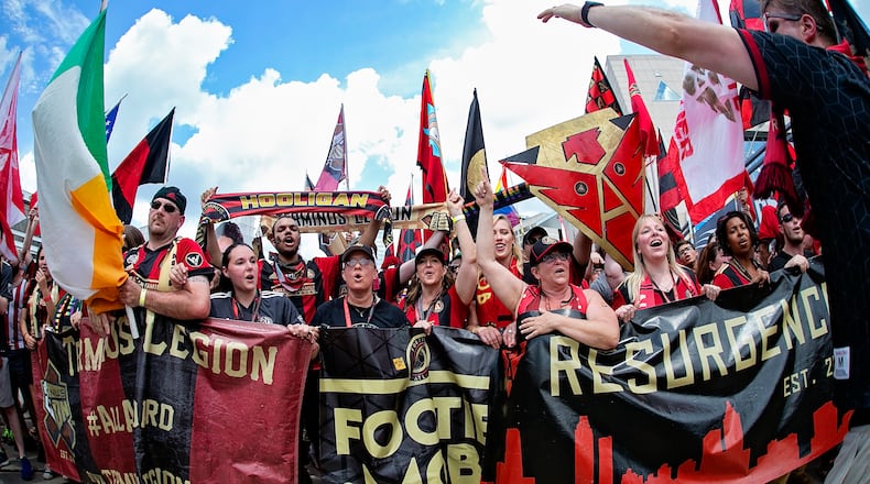 Atlanta United hosted Portland on Sunday at Mercedes-Benz Stadium. (Atlanta United)