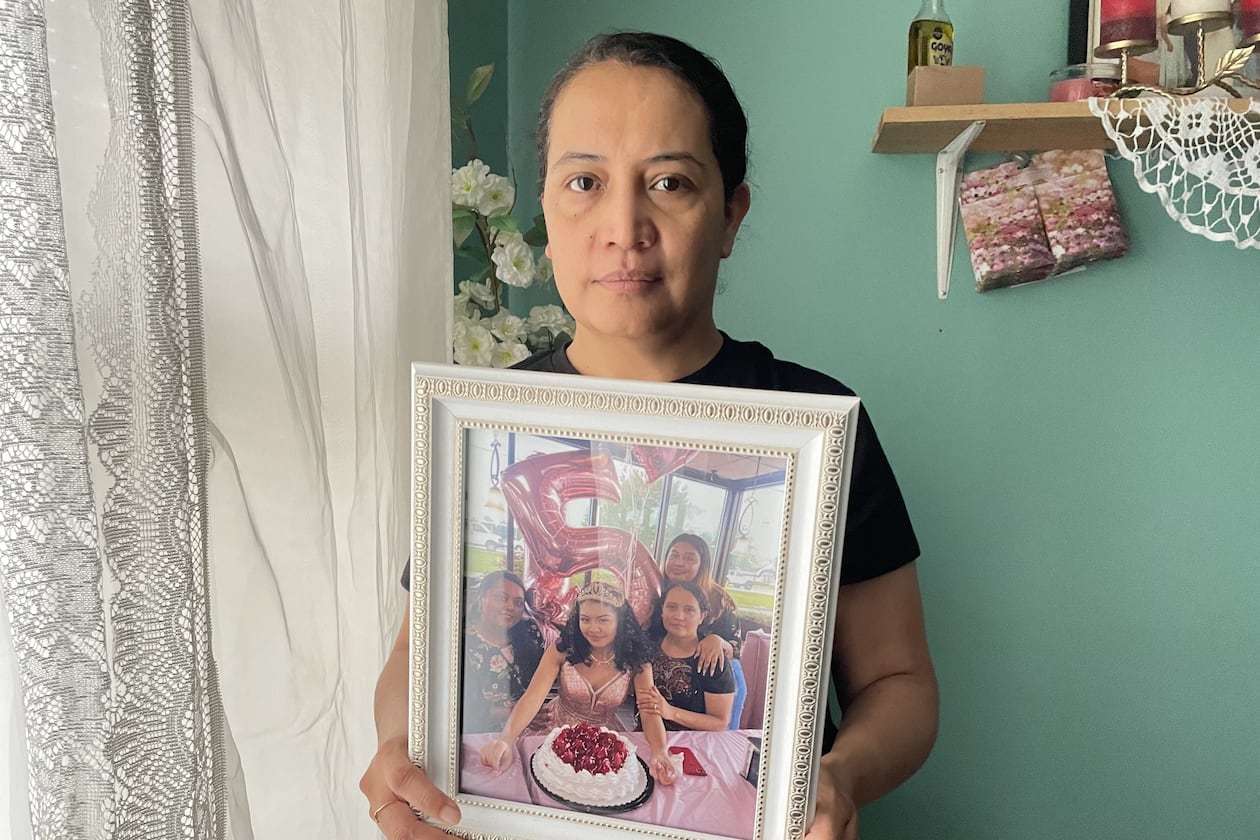 Susana Morales, 16, went missing the evening of July 26, 2022. Her body was found just over six months later, more than 20 miles from where she was last seen. During an interview in early 2023 with The Atlanta Journal-Constitution, Maria Bran showed pictures of her daughter. (Rosana Hughes/AJC)