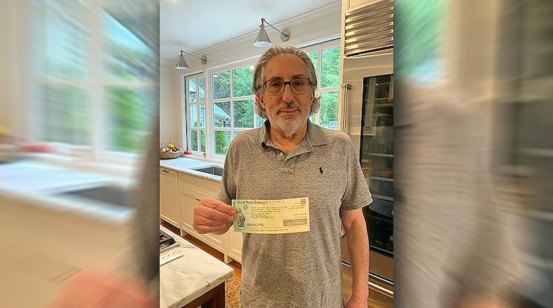 Ross Perloe received a stimulus check for his late mother, Betty Perloe, who died in 2018. Photo provided by family.