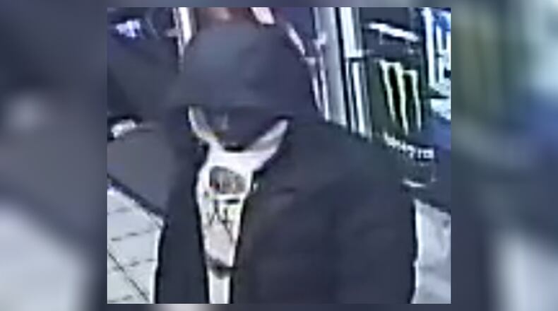 Police on Tuesday released footage of a suspect allegedly involved in a fatal shooting at a Shell gas station last week.