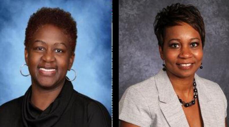 Tereka R. Williams (L) and Chekquita M. Johnson (R)