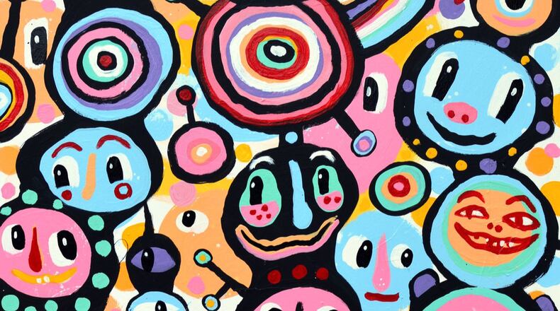 “Lemon” by Atlanta artist Kyle Brooks.