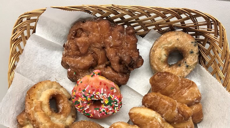 Daily Donuts opened last year in Marietta. The Old Fashioned Doughnut, bottom right, is a must-try.