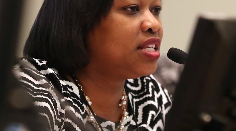 City of South Fulton Councilwoman Helen Zenobia Willis gets a temporary reprieve from action that seeks to remove her from office. Curtis Compton/ccompton@ajc.com AJC FILE PHOTO