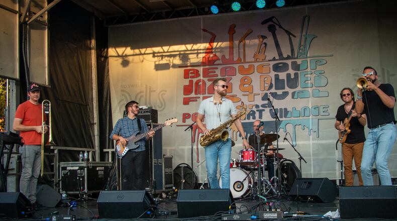 The Roswell Arts Fund recently announced additions to artists participating in the 3rd annual Beaucoup Jazz and Blues Festival and Pop-Up Art Village taking place 1-10 p.m. Saturday, Sept. 30 at Holcomb Bridge Crossing. (Courtesy Roswell Arts Fund)