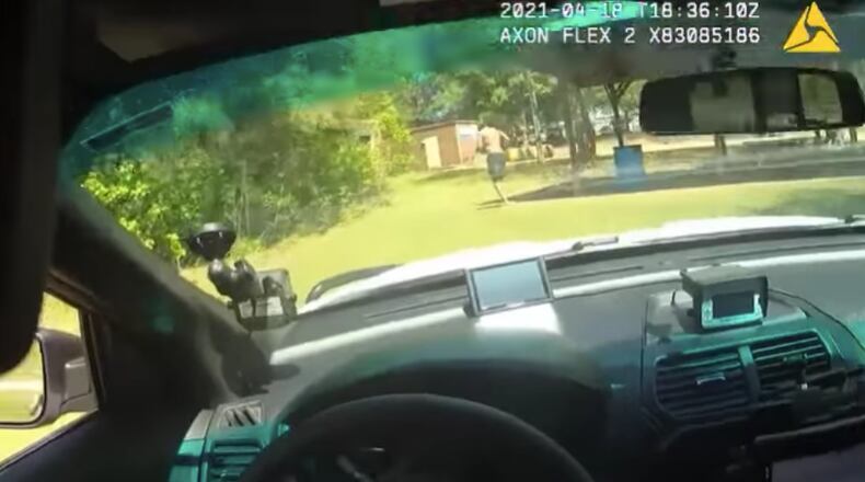 Investigators said the man fired at the deputy's patrol vehicle and the deputy shot back.