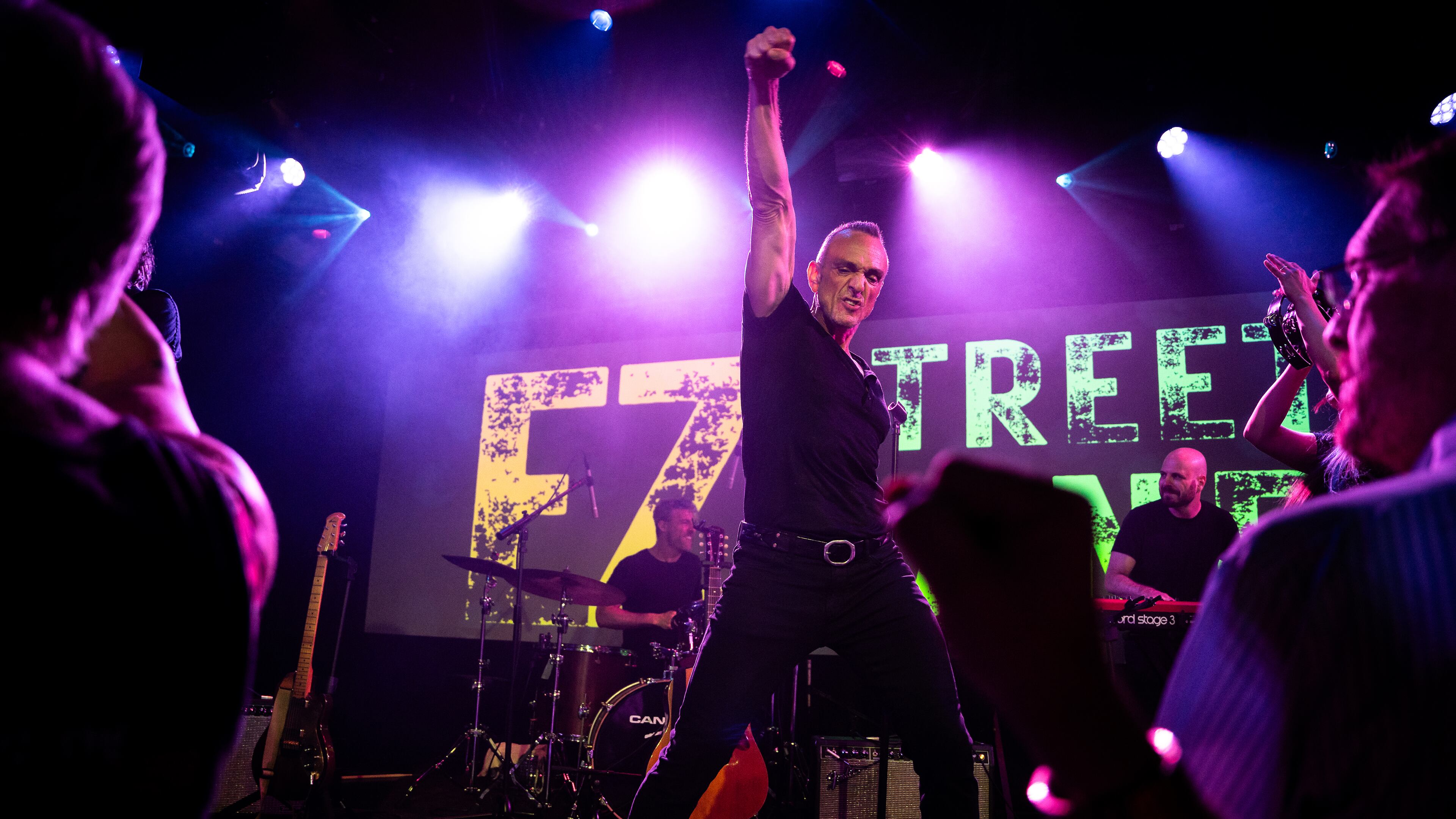 Hank Azaria plays Bruce Springsteen's greatest hits on the road in 2025, including a stop in Sugar Hill on July 12 at the Eagle Theatre. It happened in part due to his love for Springsteen and his “mimicry bent.” (Courtesy of Leah Bouchier-Hayes)