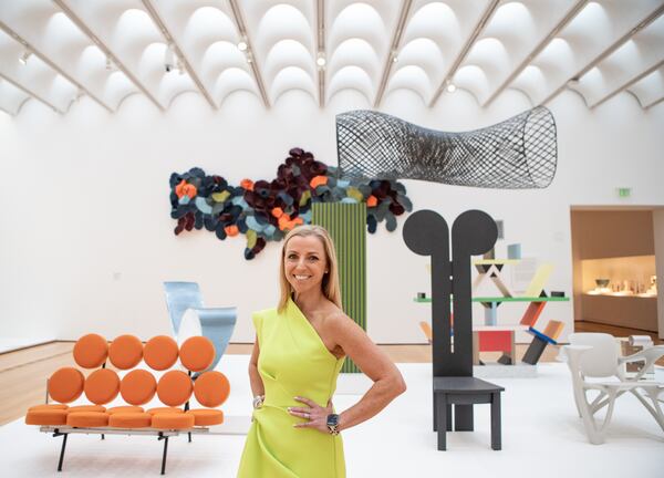 Natali Johnson, pictured here on Friday, Aug. 1, 2025, is now the chief communications officer of the High Museum, but only after more than a decade working with Turner Broadcasting. (Jenni Girtman for The Atlanta Journal-Constitution)