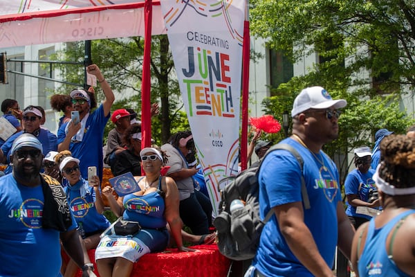 Celebrate Black history and culture at this year's Juneteenth events at Piedmont Park. (Katelyn Myrick/AJC 2023)