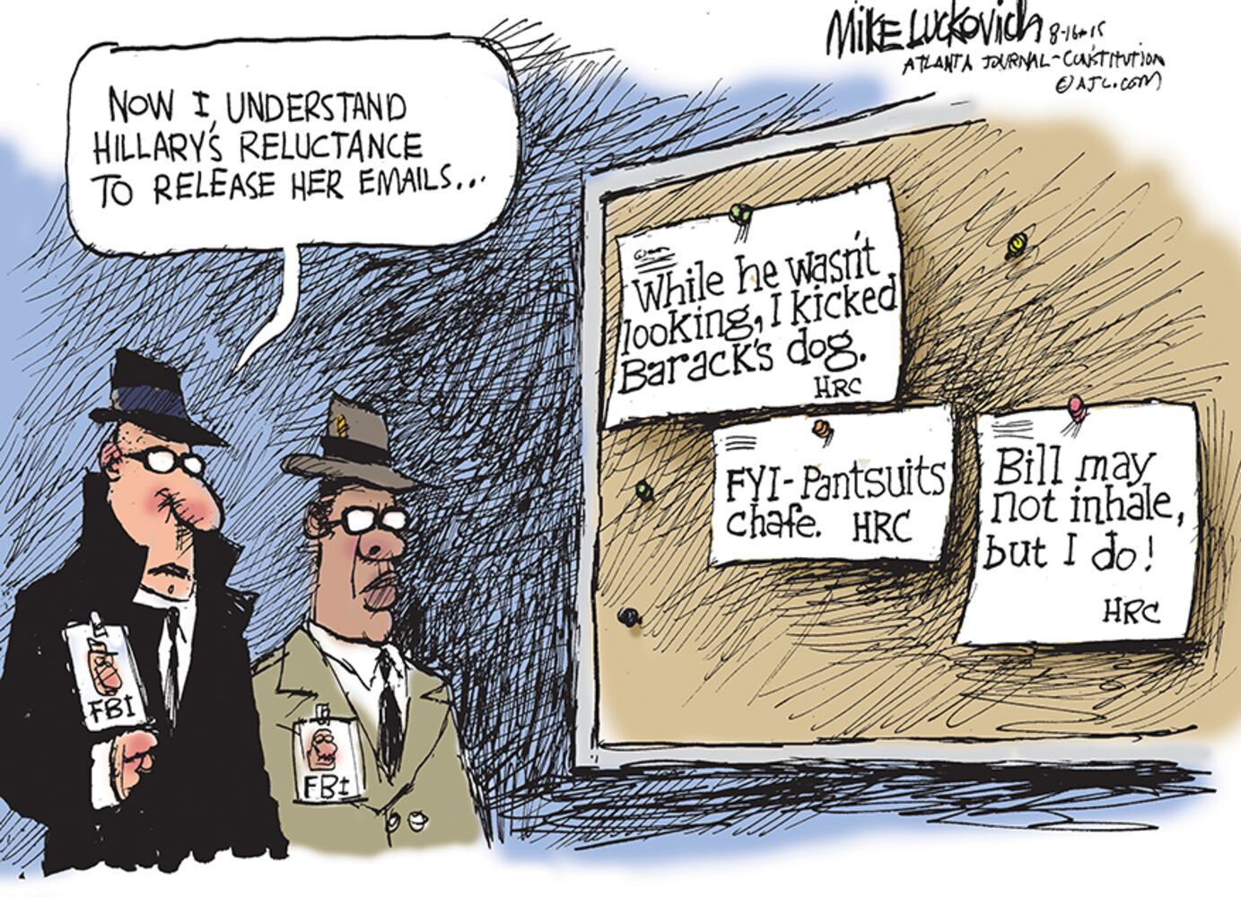Mike Luckovich: I spy with my little eye