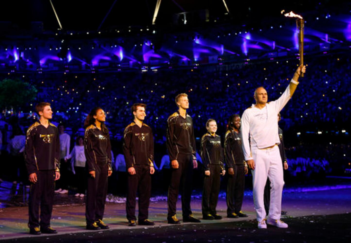 Opening ceremonies at the 2012 London Olympics