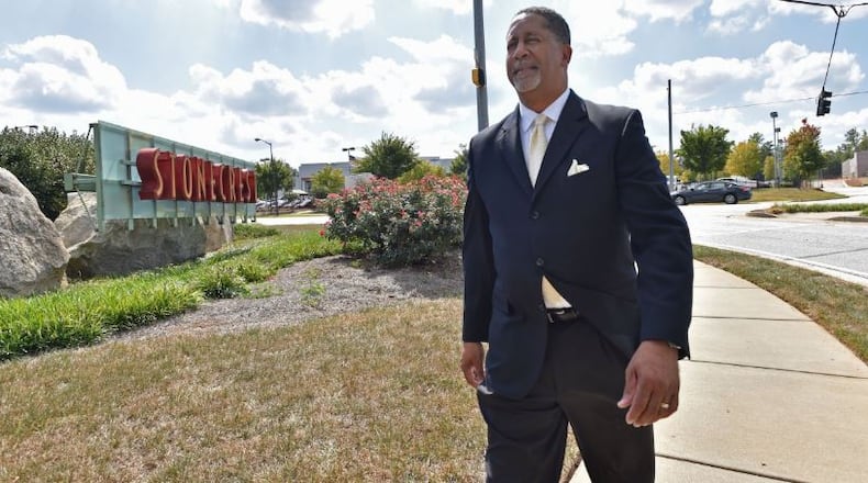 Stonecrest Mayor Jason Lary’s salary would increase from $20,000 a year to $75,000 under a bill that the House approved this week but is receiving a cooler reception in the Senate. HYOSUB SHIN / HSHIN@AJC.COM File Photo