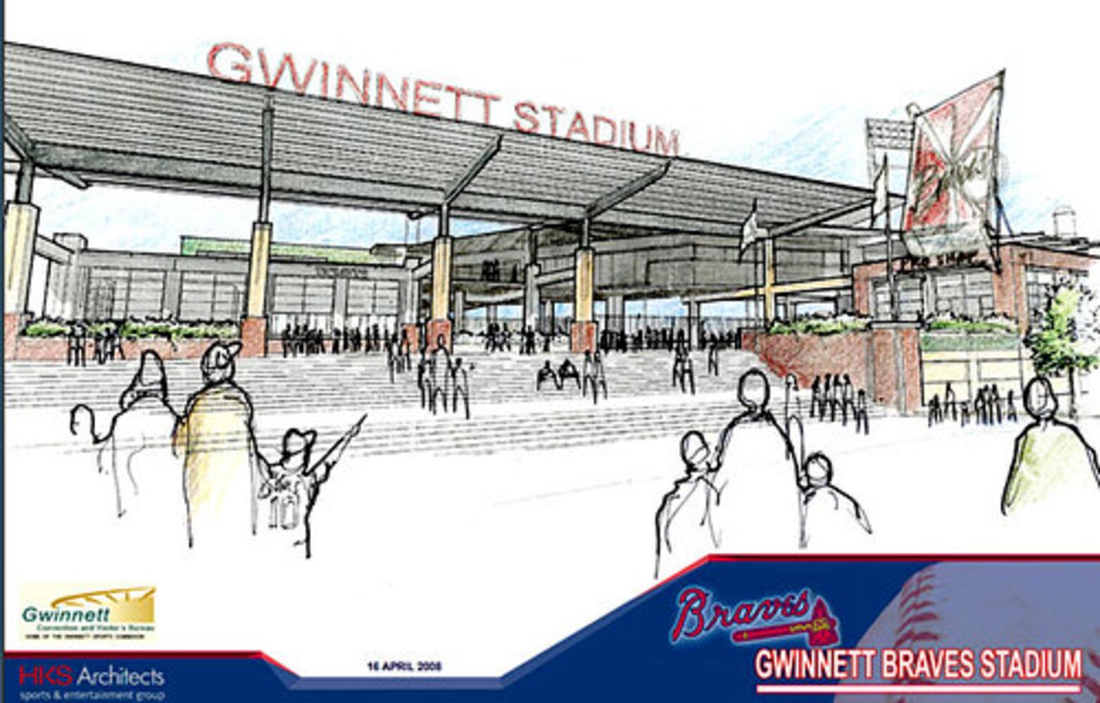 Sneak peek at Gwinnett Braves stadium