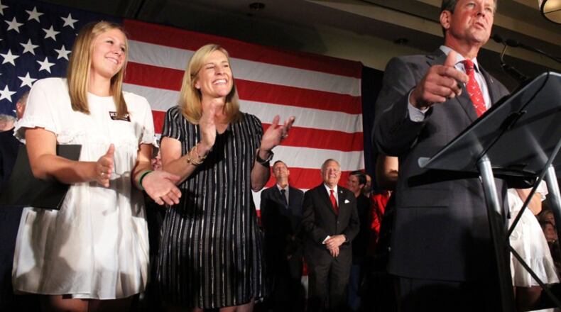 Republican gubernatorial nominee Brian Kemp got a lot of new friends …. and donors, on the night he won the GOP runoff in July