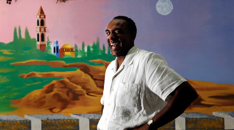 Pastor Billy Thompson poses for a portrait at the Jesus People Proclaim International Ministries in Boca Raton, Fla., in a 2007 file image. Thompson, founder and senior pastor of the church, played on the first Miami Heat team. (John L. White/Sun Sentinel/TNS)