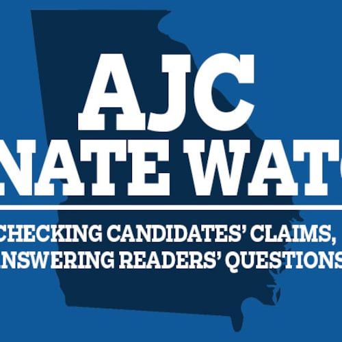 AJC Senate Watch: Checking candidates’ claims, answering readers’ questions