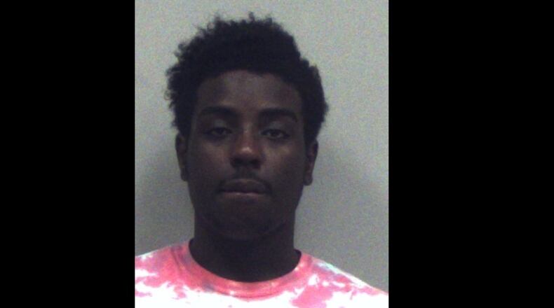 Darreon Holmes has been arrested in connection with a car that was stolen and set on fire.