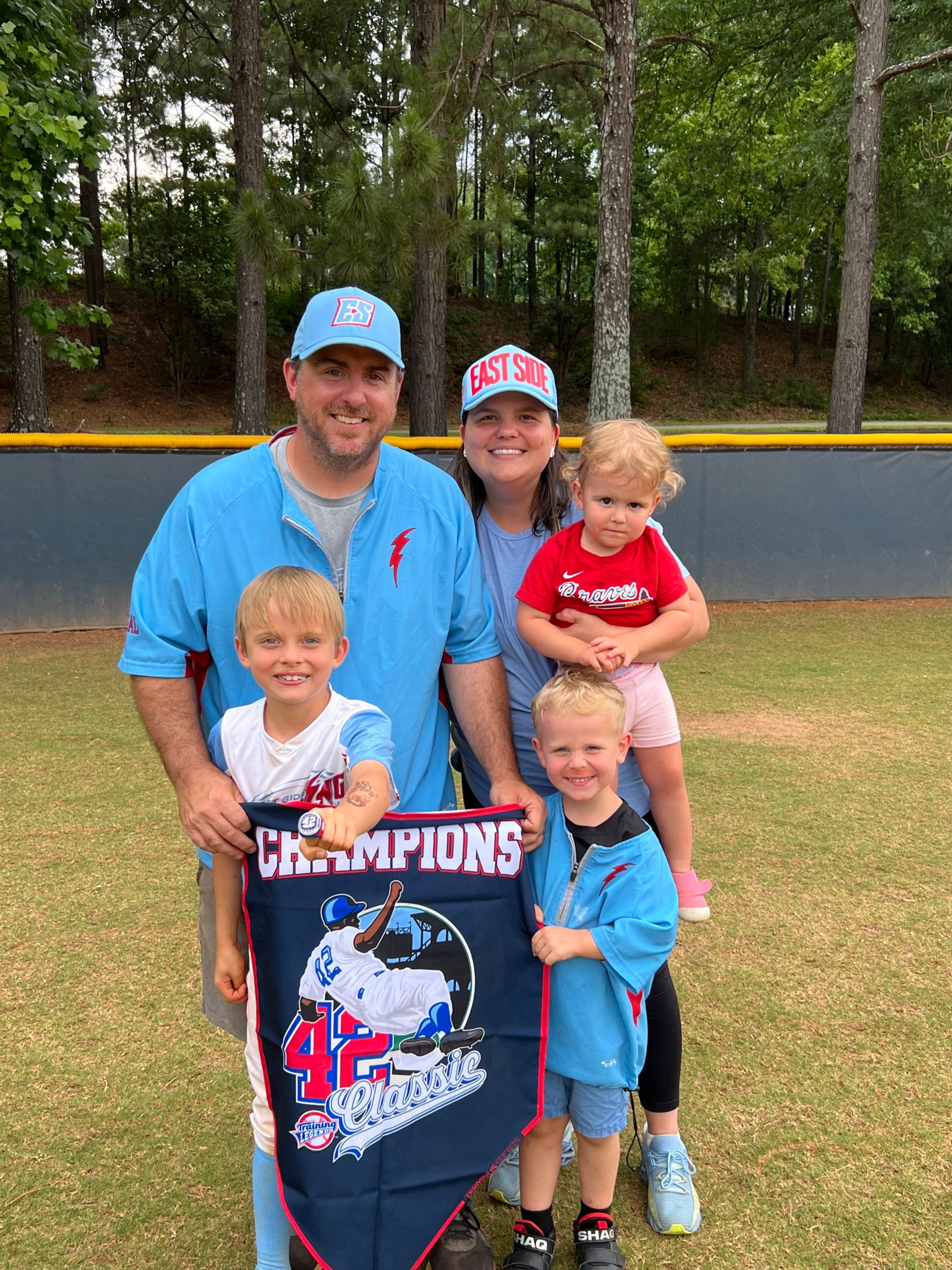 James Cargal can play baseball without as many breathing issues with the new drug. (Courtesy of Alexia Hernández Cargal)