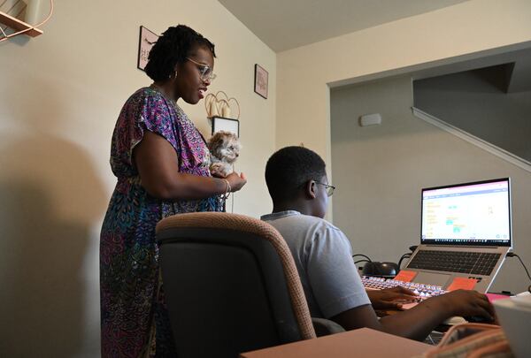 Jatoyia Armour says that her son was rushed into GNETS without knowing whether he had a learning disability. Two years after his admission, he was diagnosed with autism, a disorder that can affect social interactions. (Hyosub Shin/AJC)
