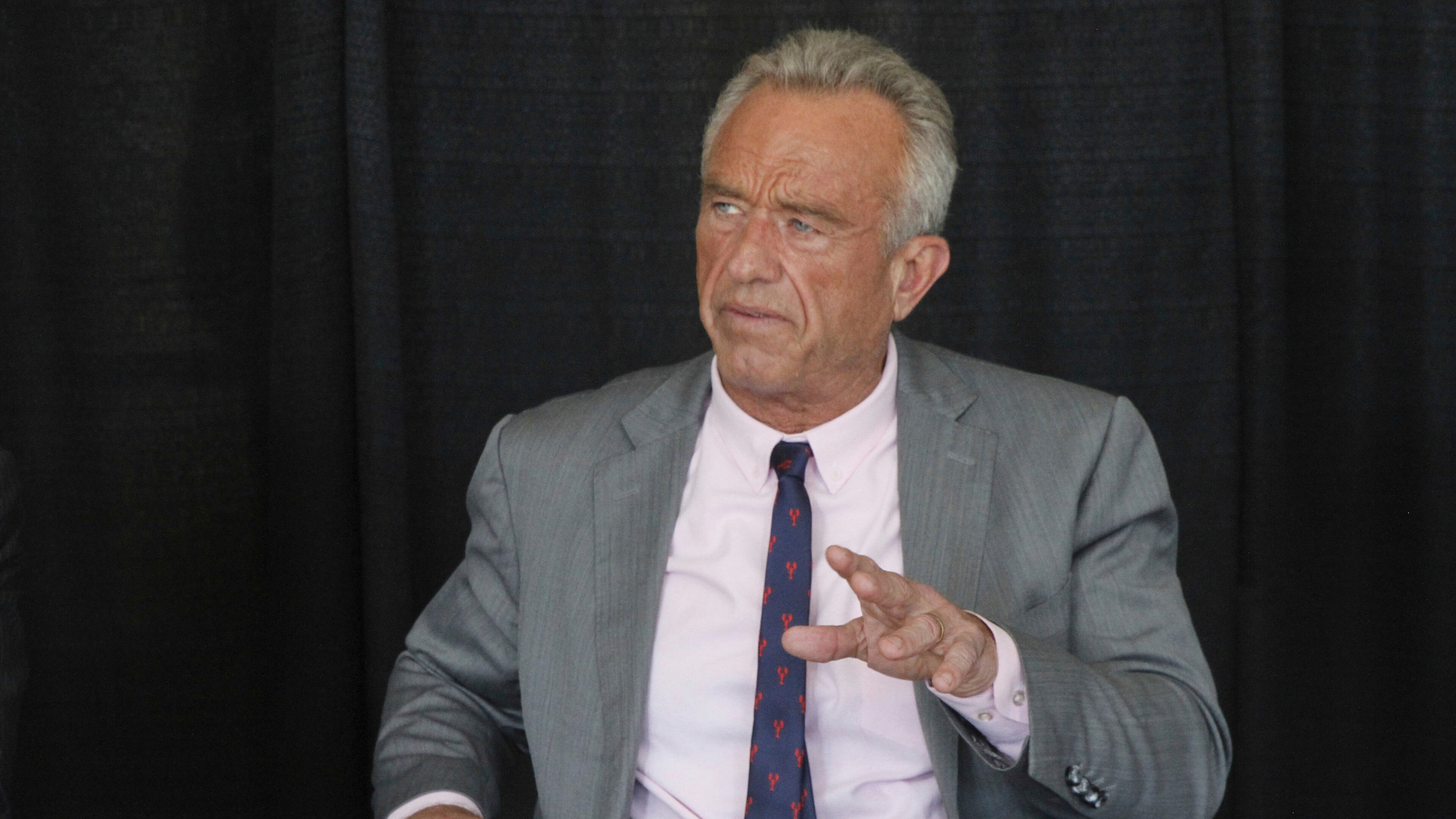 FILE - U.S. Health Secretary Robert F. Kennedy Jr. attends a news conference, Tuesday, Aug. 5, 2025, in Anchorage, Alaska. (AP Photo/Mark Thiessen, File)