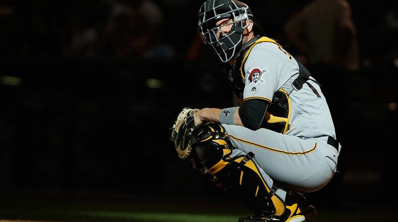 Catcher Chris Stewart has spent 11 seasons in the major leagues, the past four with the Pirates.