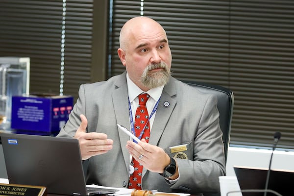 Jason Jones, the Georgia Composite Medical Board executive director, says that the agency's transition to a new website has made it difficult to keep physicians' profiles updated for public review. “We want to make this right, and we want to get it right for you all and the public …,” he says. “It’s just going to take us a little bit longer.” (Miguel Martinez/AJC)