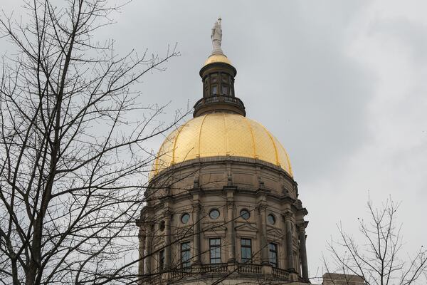 The Georgia State Capitol in Atlanta. (Natrice Miller/The Atlanta Journal-Constitution)